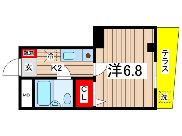 メゾン多摩川の物件間取画像